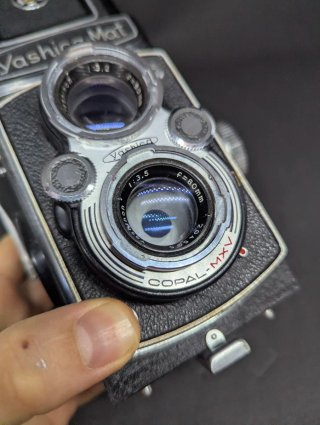 Yashica Mat 120 Fotocamera Rullino