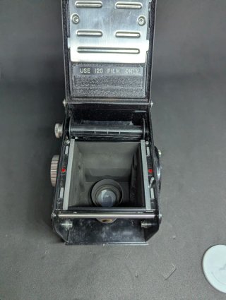 Yashica Mat 120 Fotocamera Rullino
