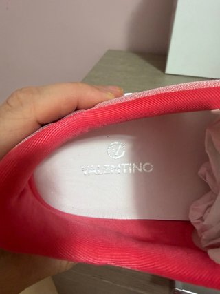Scarpe Valentino Rosa e Bianche