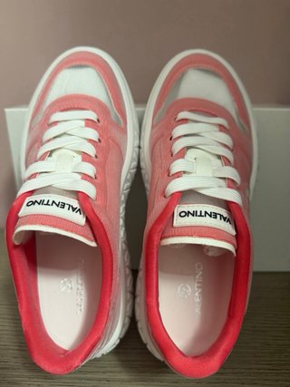 Scarpe Valentino Rosa e Bianche
