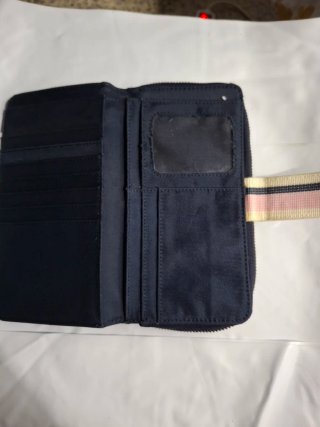 Monedero azul ellesse