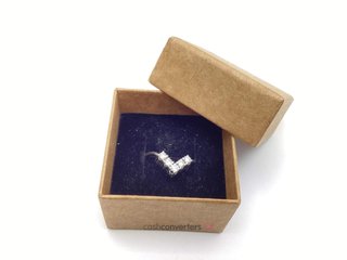 anillo oro 18k con piedra con diamante