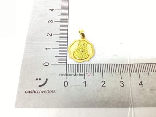 medalla oro 18k