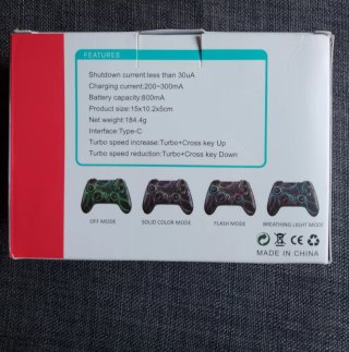 Mando Inalámbrico RGB PC PS3