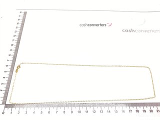 cadena oro 18k 25cm