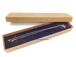 cadena oro 18k 25cm