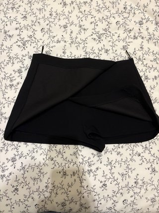 Falda pantalón negra