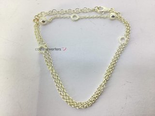 collar plata 925mm 22cm