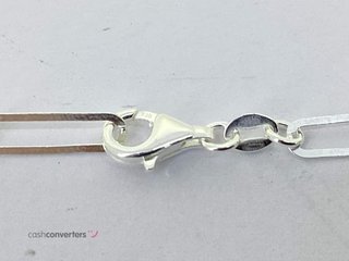 collar plata 925mm 25cm