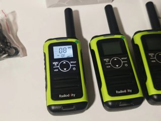 Radioddity Walkie Talkie PR-T8 (3 unidades)