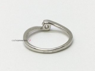 anillo plata 925mm con piedra con diamante de laboratorio