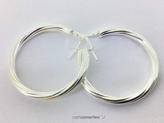 argollas plata 925mm