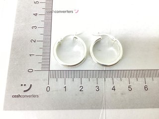 argollas plata 925mm