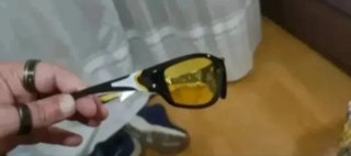 Gafas de Sol Deportivas Visión Nocturna Amarillas