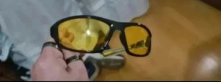 Gafas de Sol Deportivas Visión Nocturna Amarillas