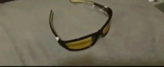 Gafas de Sol Deportivas Visión Nocturna Amarillas