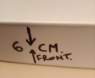 Balconcino portabottiglie frigo frigorifero