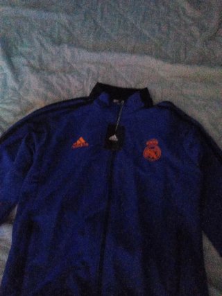 Chándal Real Madrid Adidas Negro y Azul