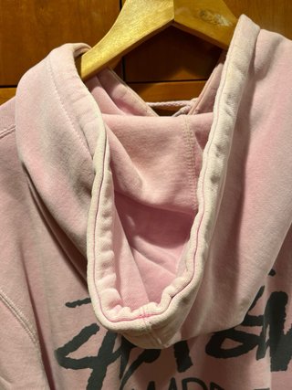 Sudadera Stussy Madrid Rosa Original