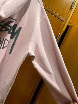 Sudadera Stussy Madrid Rosa Original
