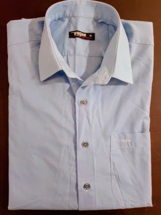 Camisa Vogue azul técnico talla XL