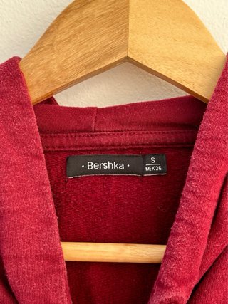 Bershka Hoodie Vermelho - y2k retro style Size S