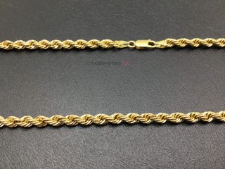 cadena oro 18k 30cm