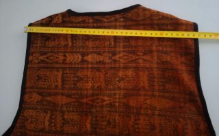 CHALECO UNISEX VINTAGE GUATEMALA 100% ALGODÓN