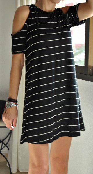 Vestido Pull&Bear rayas XS