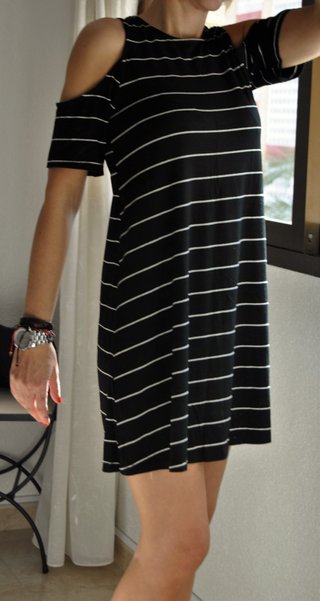 Vestido Pull&Bear rayas XS
