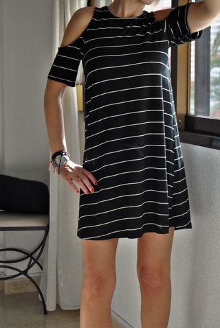 Vestido Pull&Bear rayas XS