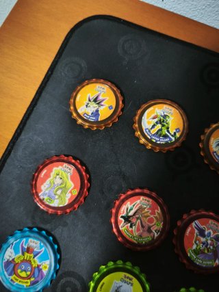 Lote 36 Tazos Yu-Gi-Oh! Chaps Matutano 2004