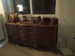 Mueble aparador madera maciza