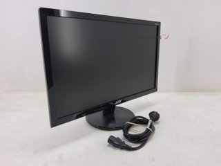 monitor tft acer p206hv 20 lcd