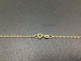 cadena oro 18k 23cm