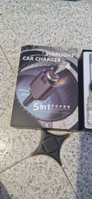 Cargador Coche Starlight 5 en 1