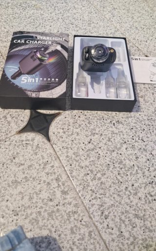Cargador Coche Starlight 5 en 1