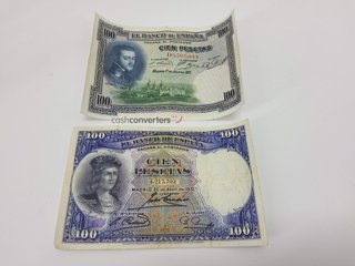 objetos insolitos españa billetes antiguos