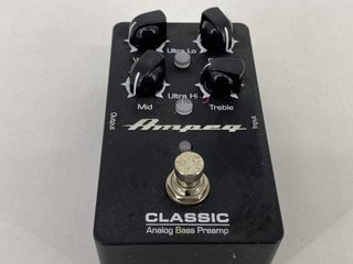 preamplificador ampeg classic