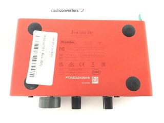tarjeta sonido focusrite scarlett solo