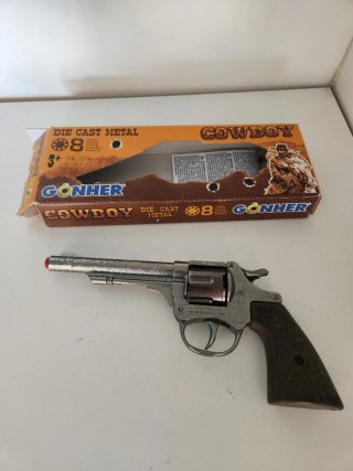 Pistola de Juguete Cowboy Die Cast Metal