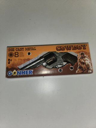 Pistola de Juguete Cowboy Die Cast Metal