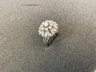 anillo oro 14k con diamante
