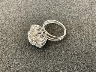 anillo oro 14k con diamante