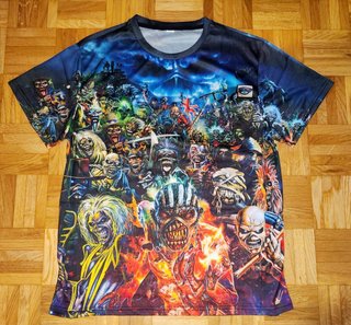 Camiseta Iron Maiden Eddie Heavy Metal NUEVA L
