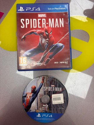 Videojuego PS4 spider man