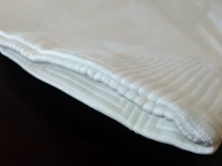2X Cojines blancos en lino calidad