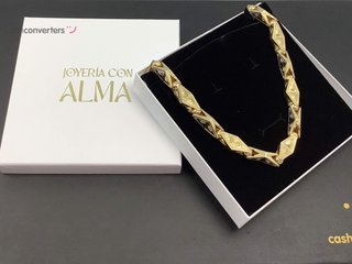 cadena oro 14k 31cm