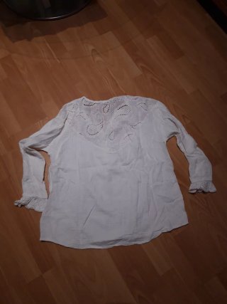 Camisa blanca ibicenca talla L/XL
