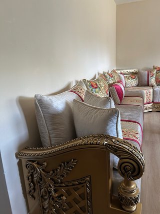 Salón Marroquí Dorado y Rojo